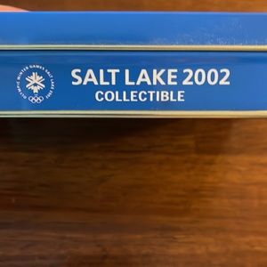 Pin's Souvenir Aminco - Saut à Ski, Jeux Olympiques D'hiver Salt Lake City 2002